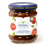 zongedroogde tomaten in olie