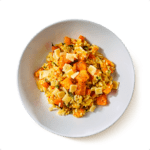 verspakket pompoenrisotto (gesneden)