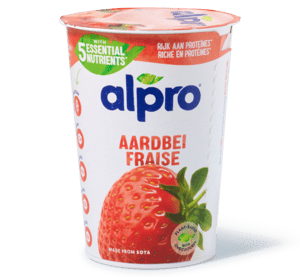 Alpro soja aardbei