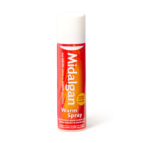 Midalgan warm spray