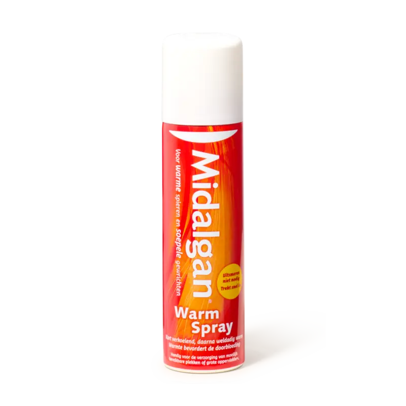 Midalgan warm spray