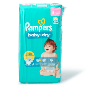 Pampers Baby-Dry luiers maat 4