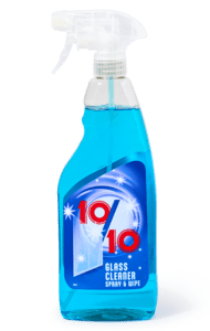 10/10 glasreiniger spray