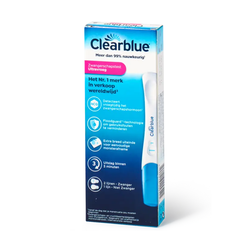 Clearblue ultravroege zwangerschapstest