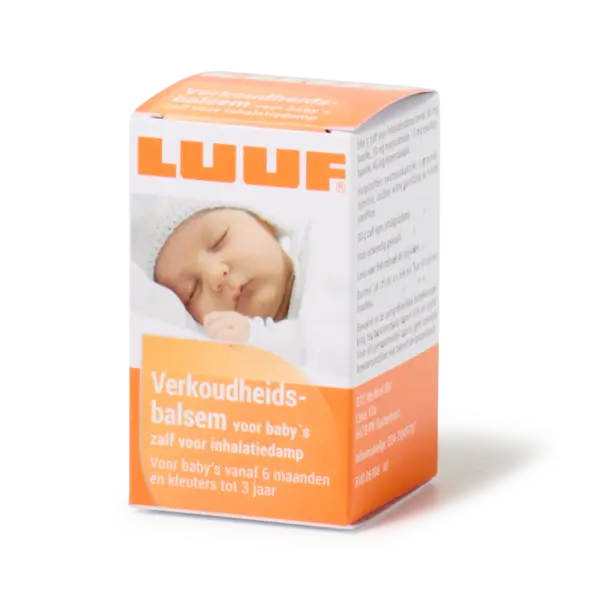 Luuf baby verkoudheidsbalsem zonder menthol