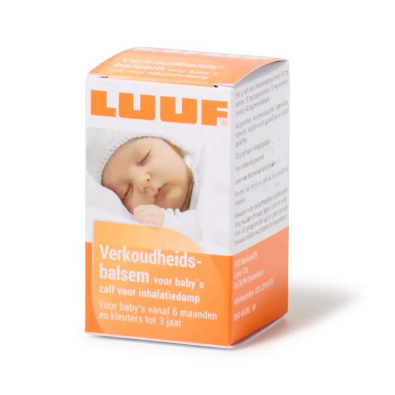 Luuf baby verkoudheidsbalsem zonder menthol