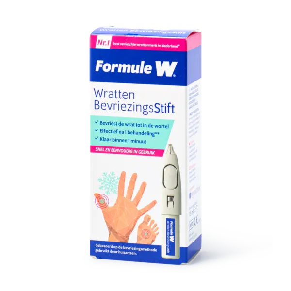 Formule W wratten bevriezingsstift