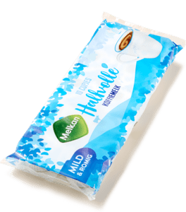 Melkan koffiemelk cups halfvol