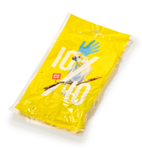 10/10 huishoudhandschoenen latex M