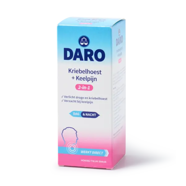 Daro 2-in-1 kriebelhoest + keelpijn