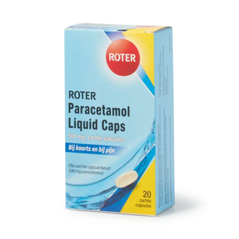 Roter pijnstillers 500mg liquid caps
