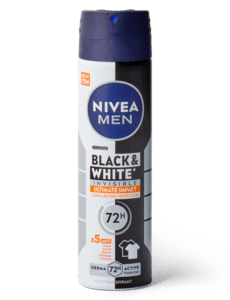 Nivea Men deospray black & white invisible ultimate impact