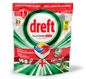 Dreft platinum plus vaatwascapsules citroen