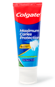 Colgate tandpasta cariës protection