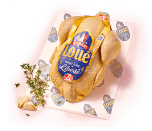 Loué Franse boerderijkip Label Rouge