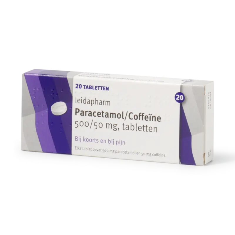 Paracetamol 500 mg / coffeïne 50 mg