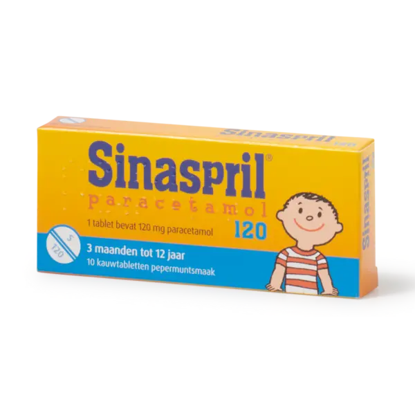 Sinaspril kinderparacetamol 120 mg pepermunt