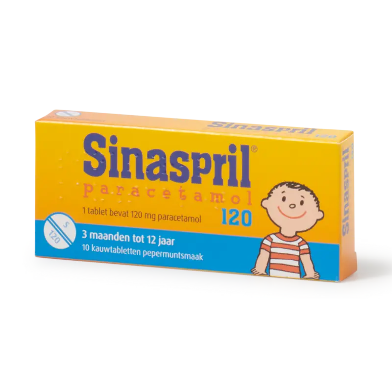 Sinaspril kinderparacetamol 120 mg pepermunt
