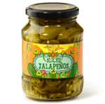 jalapeños in plakjes