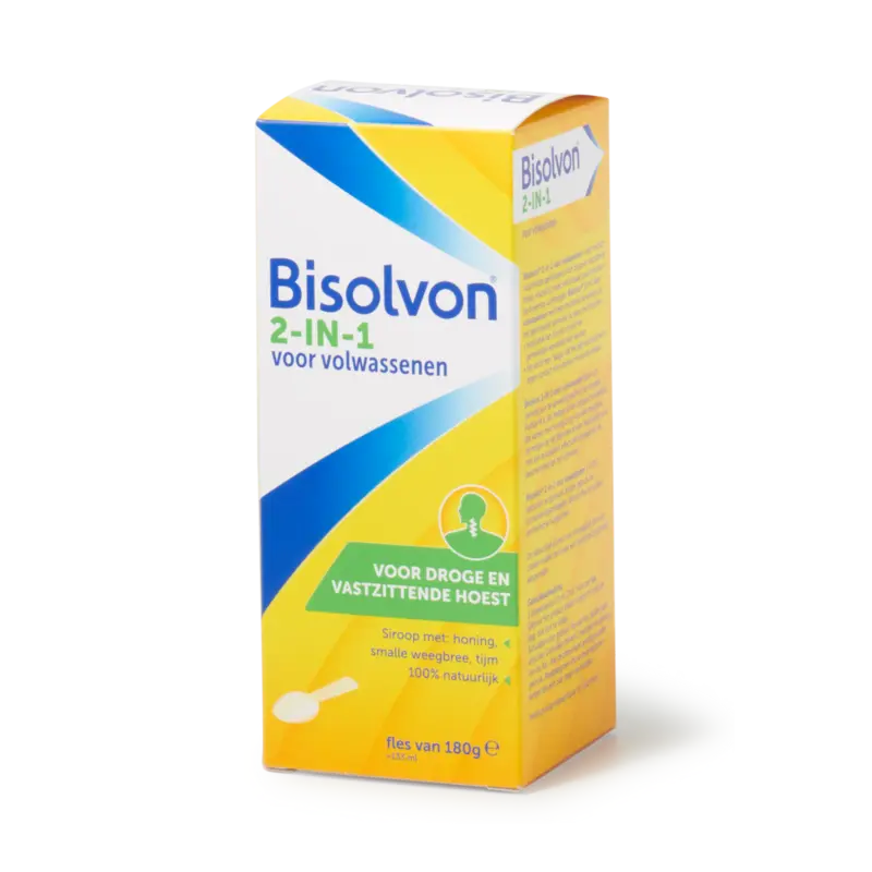 Bisolvon 2-in-1 hoesdrank voor volwassenen