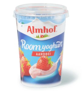 Almhof roomyoghurt aardbei