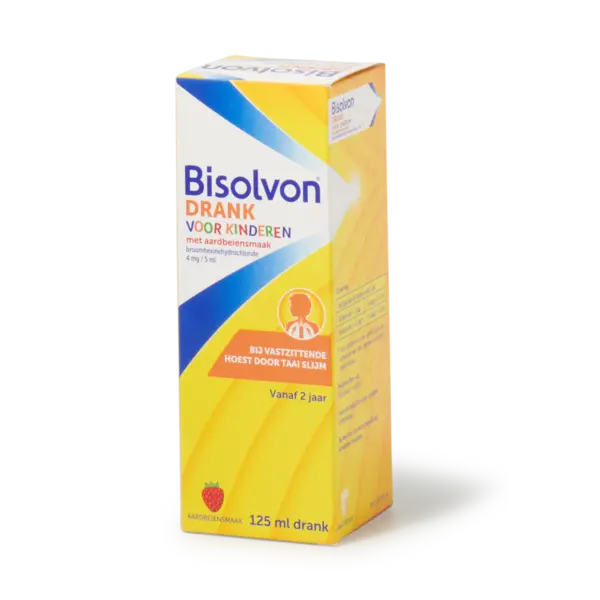 Bisolvon kids hoestdrank aardbei