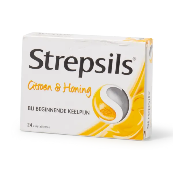 Strepsils keelpastilles citroen en honing