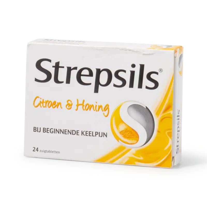 Strepsils keelpastilles citroen en honing
