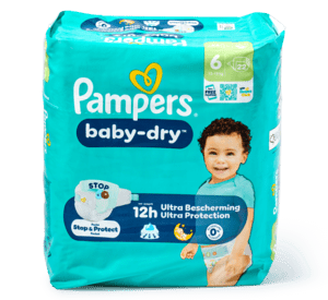 Pampers Baby-Dry luiers maat 6