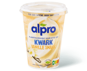 Alpro plantaardige variatie op kwark vanille