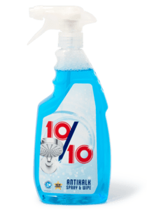 10/10 kalkreiniger spray & wipe