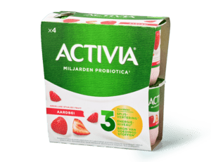 Activia yoghurt aardbei