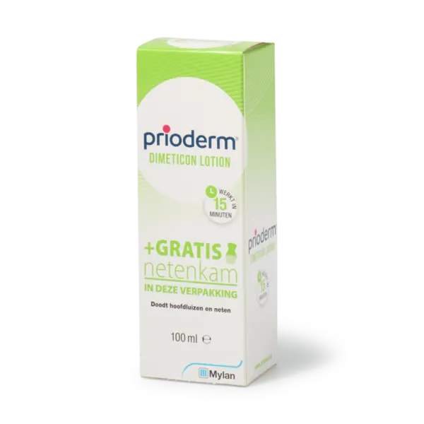 Prioderm dimeticon lotion met netenkam
