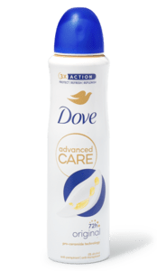 Dove deodorant spray original