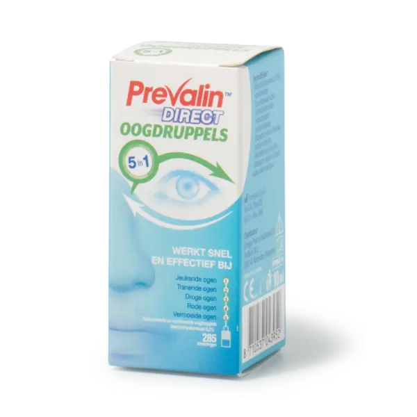 Prevalin direct oogdruppels