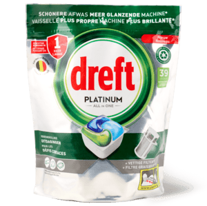 Dreft platinum all-in-one vaatwastabletten regular