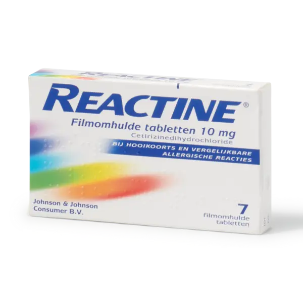 Reactine cetirizine 10 mg