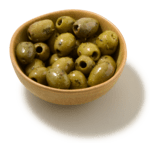 olijven met basilicum