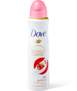 Dove deodorant spray go fresh pomegranate