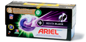 Ariel all-in-one revita black+