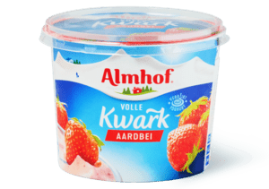 Almhof volle kwark aardbei