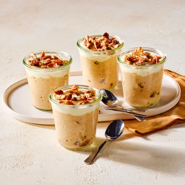 Carrotcake overnight oats