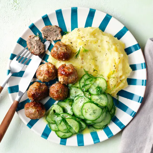 Zweedse gehakballetjes uit de airfryer
