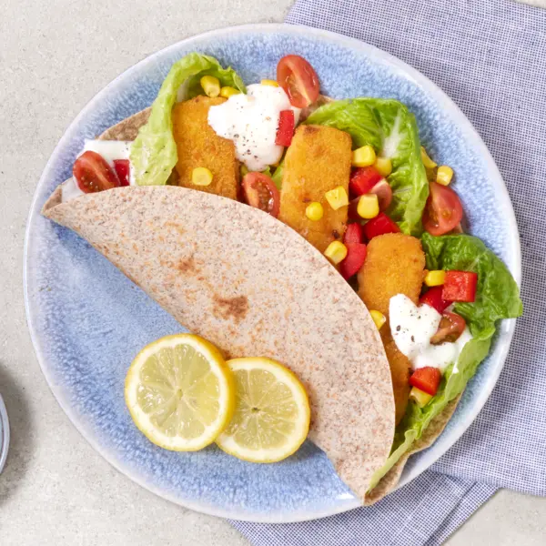 Kleurrijke visstickwraps