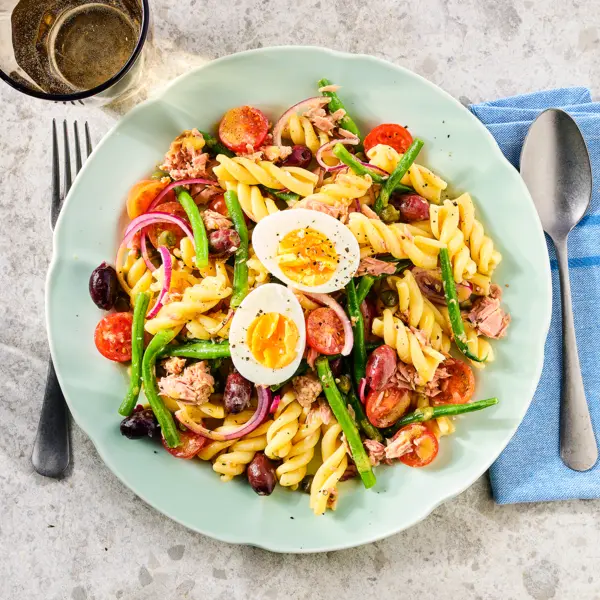 Pastasalade niçoise