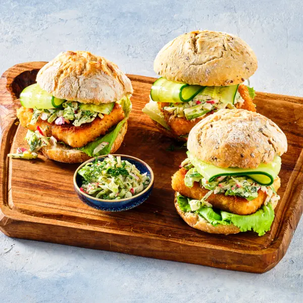 Snelle broodjes visburger
