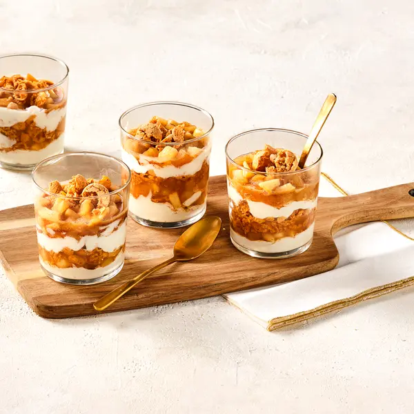 Appel-kaneel trifle