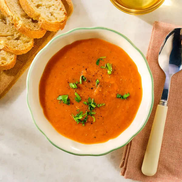 Verspakket - Geroosterde paprika-tomatensoep