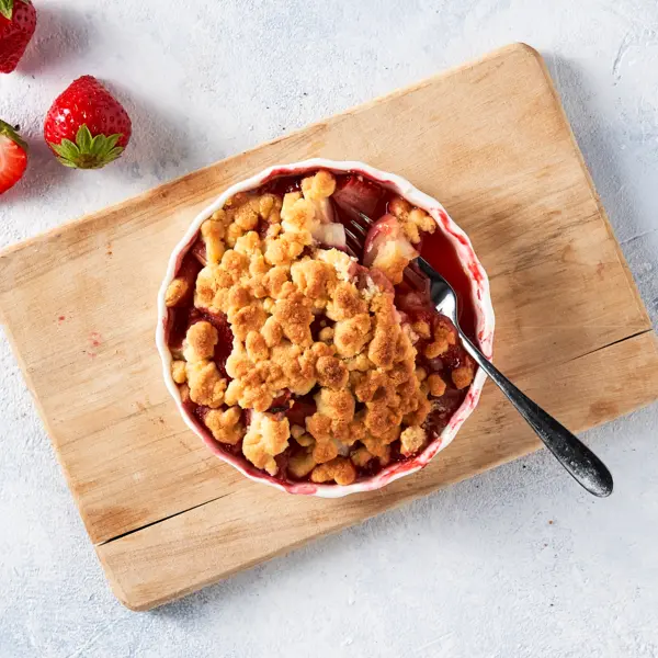 Zomerse crumble