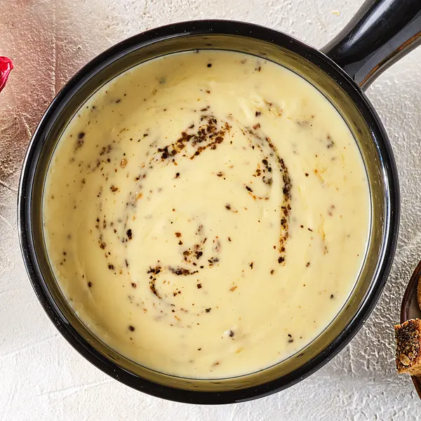 Kaasfondue met truffel